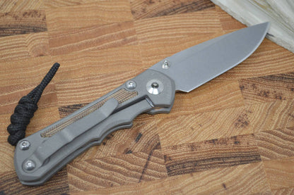 Chris Reeve Knives Small Inkosi - Natural Canvas Micarta Inlays - Drop Point Blade - Northwest Knives