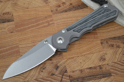 Chris Reeve Knives Small Inkosi - Black Micarta Inlays - Insingo Blade - Northwest Knives