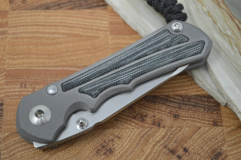 Chris Reeve Knives Small Inkosi - Black Micarta Inlays - Insingo Blade - Northwest Knives