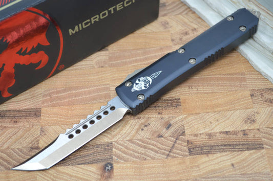 Microtech Ultratech OTF - Bronzed Hellhound Blade / Black Handle 119-13S