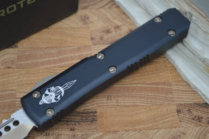 Microtech Ultratech OTF - Bronzed Hellhound Blade / Black Handle 119-13S