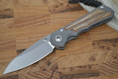 Chris Reeve Knives Small Inkosi - Natural Canvas Micarta Inlays - Insingo Blade - Northwest Knives