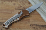 Piranha Knives "Fingerling" - 154CM Blade / Camo Aluminum Handle - Northwest Knives