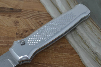 Piranha Knives "Prowler" - 154CM Blade / Silver Aluminum Handle