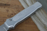Piranha Knives "Prowler" - 154CM Blade / Silver Aluminum Handle - Northwest Knives