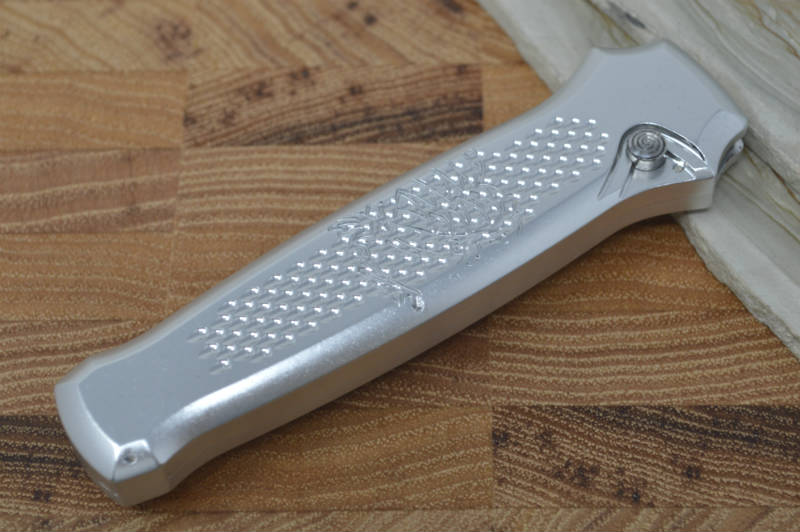 Piranha Knives "Prowler" - 154CM Blade / Silver Aluminum Handle - Northwest Knives