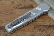 Piranha Knives "Prowler" - 154CM Blade / Silver Aluminum Handle - Northwest Knives