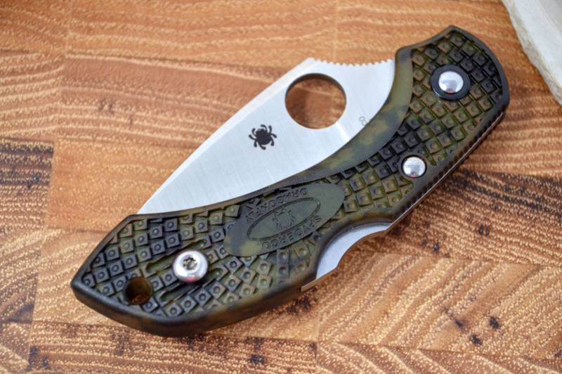 Spyderco Dragonfly 2 - Zome Green FRN / Satin VG10 Blade C28ZFPGR2 - Northwest Knives