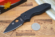 Spyderco Lil Native Compression Lock - Black G10 / Black CPM-S30V Blade - Northwest Knives