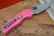 Spyderco Native 5 - Pink FRN Handle / CPM-S30V Blade - Northwest Knives