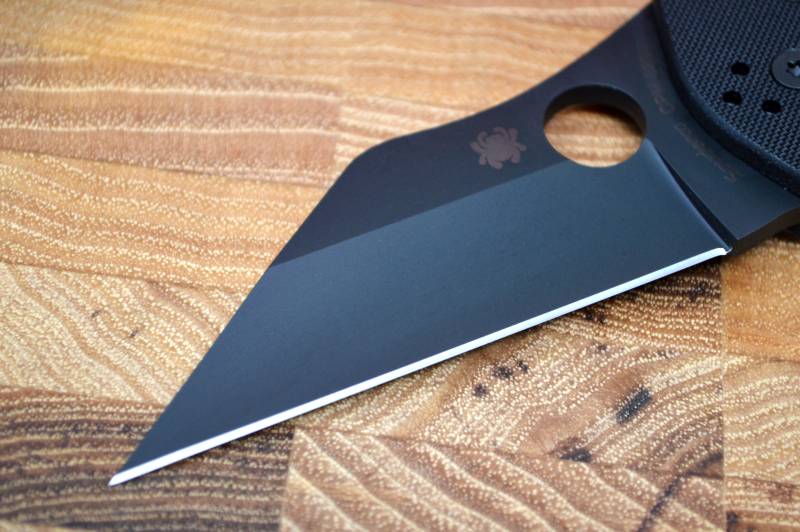 Spyderco Yojimbo 2- Black G10 Handle / Black Blade - C85GPBBK2