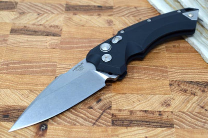 Hogue Knives EX A05 Auto - Black Aluminum Handle / 154CM Blade