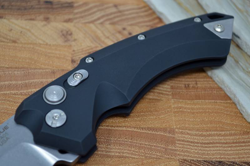 Hogue Knives EX A05 Auto - Black Aluminum Handle / 154CM Blade