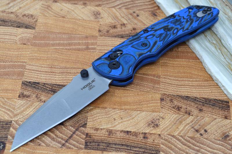 Hogue Knives Deka - Blue Lava G-10 Handle / 20CV Blade
