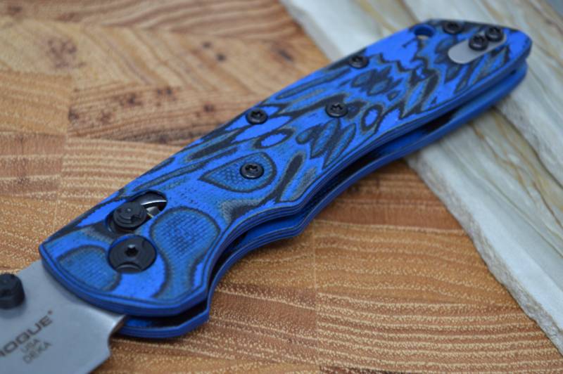 Hogue Knives Deka - Blue Lava G-10 Handle / 20CV Blade