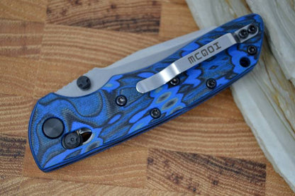 Hogue Knives Deka - Blue Lava G-10 Handle / 20CV Blade