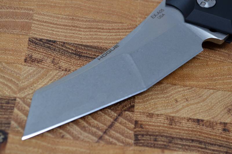 Hogue Knives EX A05 Auto - Black Aluminum Handle / Wharncliffe Blade 34520
