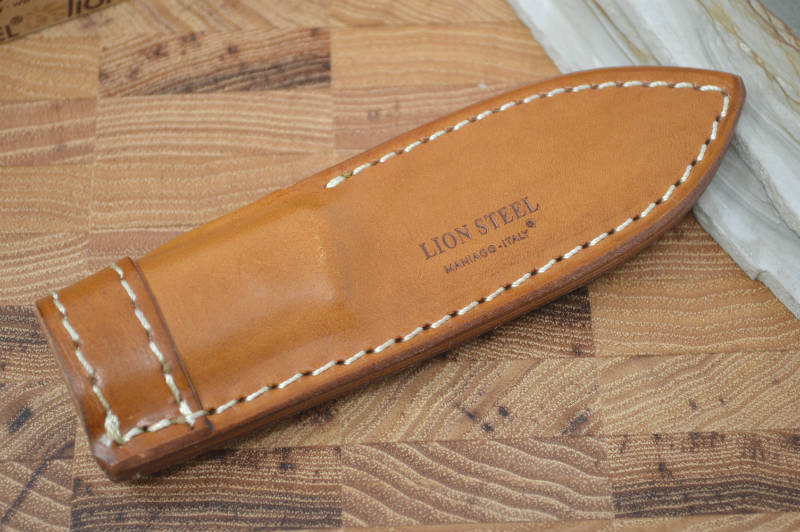 Lionsteel M1 Hunting Knife w/ Orange G-10 Handle - Fixed Blade - Northwest Knives