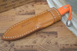 Lionsteel M1 Hunting Knife w/ Orange G-10 Handle - Fixed Blade - Northwest Knives