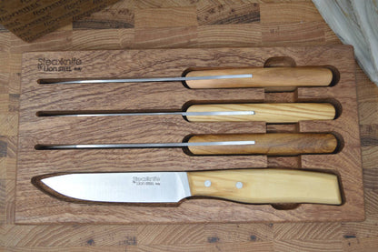 Lionsteel 4 Piece Steak Knife Set - 9001S UL - Northwest Knives