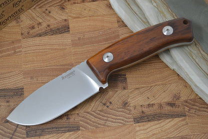 Lionsteel M2 Hunting Knife w/ Santos Wood Handle - Fixed Blade - Northwest Knives