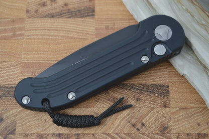Microtech L.U.D.T - Black Handle / Black Blade - Automatic Knife - Northwest Knives