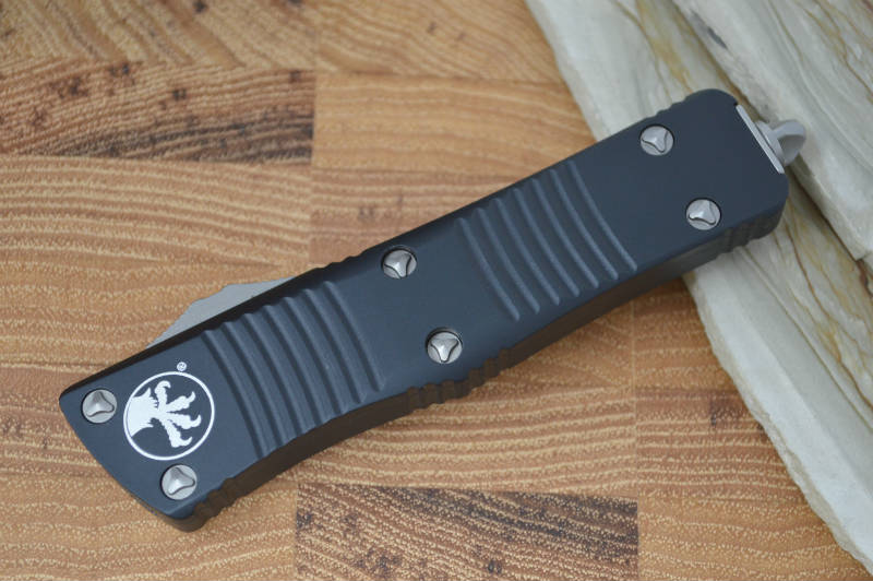 Microtech Troodon OTF - Single Edge Standard / Black Handle - 139-1 - Northwest Knives