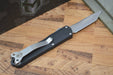 Heretic Knives Manticore S OTF - Black / Stonewash Tanto - Northwest Knives