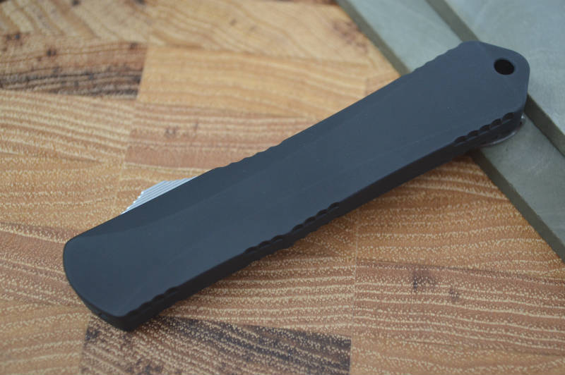 Heretic Knives Manticore S OTF - Black / Stonewash Tanto - Northwest Knives