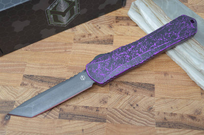 Heretic Knives Manticore X OTF - Break Through Purple / DLC Tanto - Northwest Knives