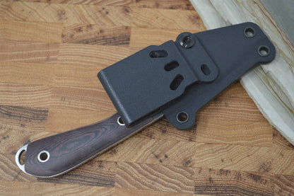 White River Knives Caper - Red & Black Richlite Handle - Northwest Knives