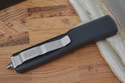 Microtech Ultratech OTF - Tanto Edge / Stonewash Blade / Black Body - 123-10 - Northwest Knives
