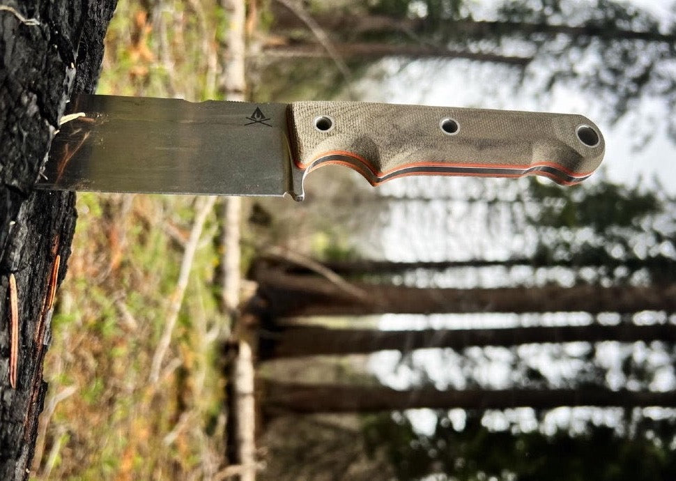 White River Firecraft 5 Knife | Clip Point Blade | Micarta Handle | Northwest Knives