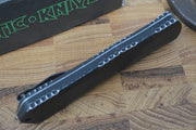 Heretic Knives Manticore OTF - Battleworn Black / Double Edge - Northwest Knives