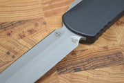 Heretic Knives Manticore OTF - Black / Battle Worn Stonewash - Northwest Knives