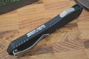 Heretic Knives Manticore OTF - Black / Battle Worn Stonewash - Northwest Knives