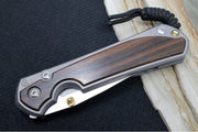 Chris Reeve Large Sebenza 31 - Drop Point Blade /  Macassar Ebony Inlay / CPM-Magnacut (A4) L31-1116 - Northwest Knives