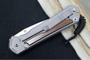 Chris Reeve Large Sebenza 31 - Drop Point Blade /  Macassar Ebony Inlay / CPM-Magnacut (A5) L31-1116 - Northwest Knives