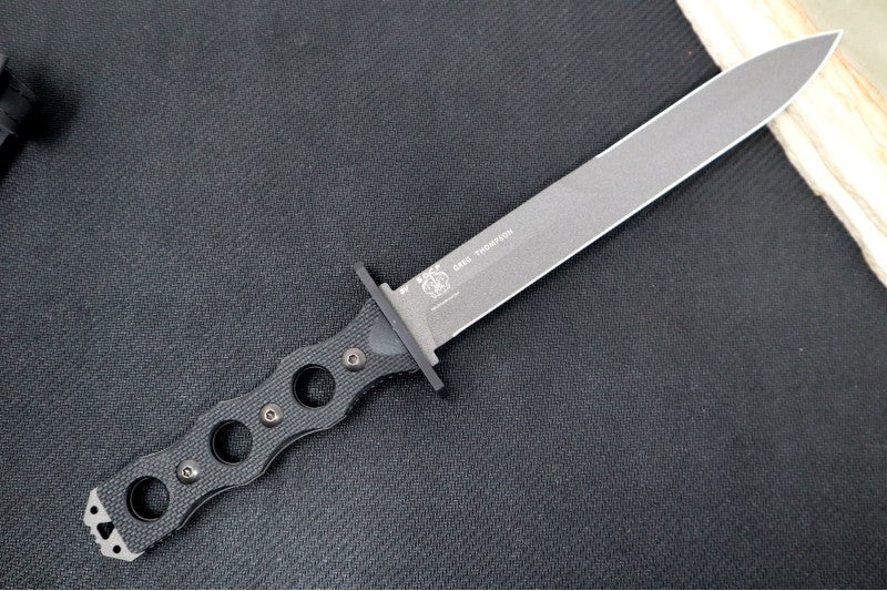 Benchmade 185BK SOCP Fixed Blade - Dagger Blade / Cobalt Black Finish / CPM-3V - Northwest Knives