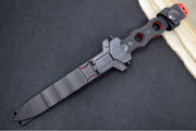 Benchmade 185T SOCP Fixed Blade Trainer - Trainer Blade / Textured Black G-10 Handle / Black PIM Sheath - Northwest Knives