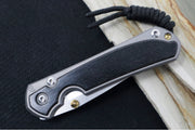 Chris Reeve Knives Small Sebenza 31 - Drop Point Blade in CPM-Magnacut / Bog Oak Inlay (A5) S31-1100 - Northwest Knives