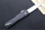 Kershaw 9000 Livewire OTF - Black Anodized Aluminum Handle / CPM-Magnacut / Spearpoint Blade / Stonewash Finish - Northwest Knives