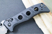 Benchmade 273GY-1 Mini Adamas - Black Drop Point Blade / Cru-Wear Steel / Black Handle - Northwest Knives
