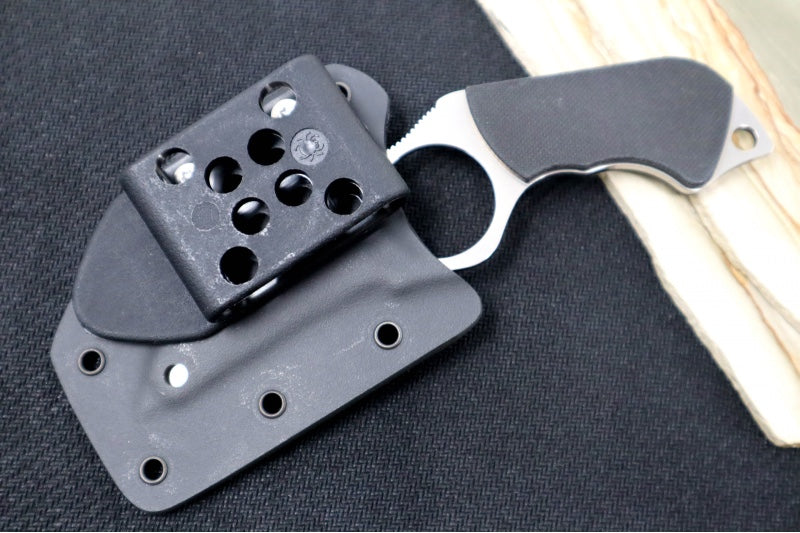 Spyderco Swick 5 Large - LC200N Steel / Wharncliffe Blade / Black G-10 Handle FB14S5