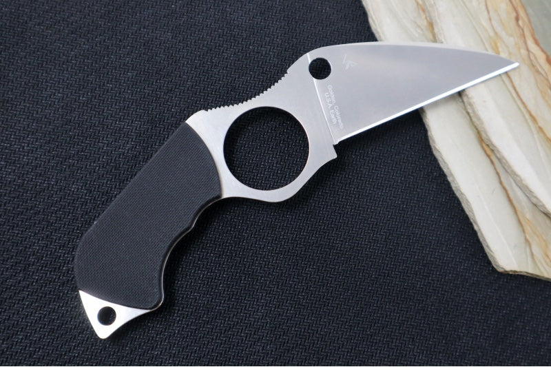 Spyderco Swick 5 Large - LC200N Steel / Wharncliffe Blade / Black G-10 Handle FB14P5
