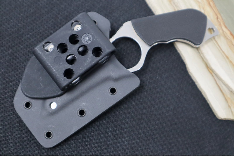 Spyderco Swick 5 Large - LC200N Steel / Wharncliffe Blade / Black G-10 Handle FB14P5