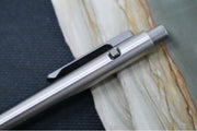 Tactile Turn Small Side Click Pen - Titanium Handle / Titanium Clip - Northwest Knives
