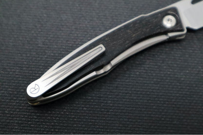 Chris Reeve Mnandi Gentleman's Knife - Bog Oak - CPM-S45VN Blade (A1)