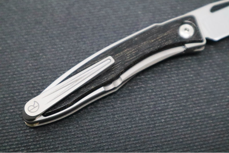 Chris Reeve Mnandi Gentleman's Knife - Bog Oak - CPM-S45VN Blade (A2)