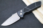 Pro Tech SBR Auto - Black Textured Aluminum Handle / Acid Washed Blade LG415 - Northwest Knives